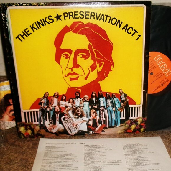ray davies & kinks preservation act 1 1973 lp - dave lola daylight rock arthur - Picture 1 of 3